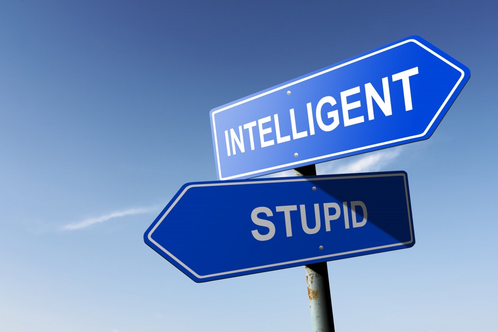 Quo vadis? Intelligent or smartly Stupid. 